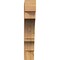 Ekena Millwork Balboa Block Rough Sawn Bracket, Western Red Cedar, 6"W x 34"D x 34"H BKT06X34X34BOA05RWR - alternate 3